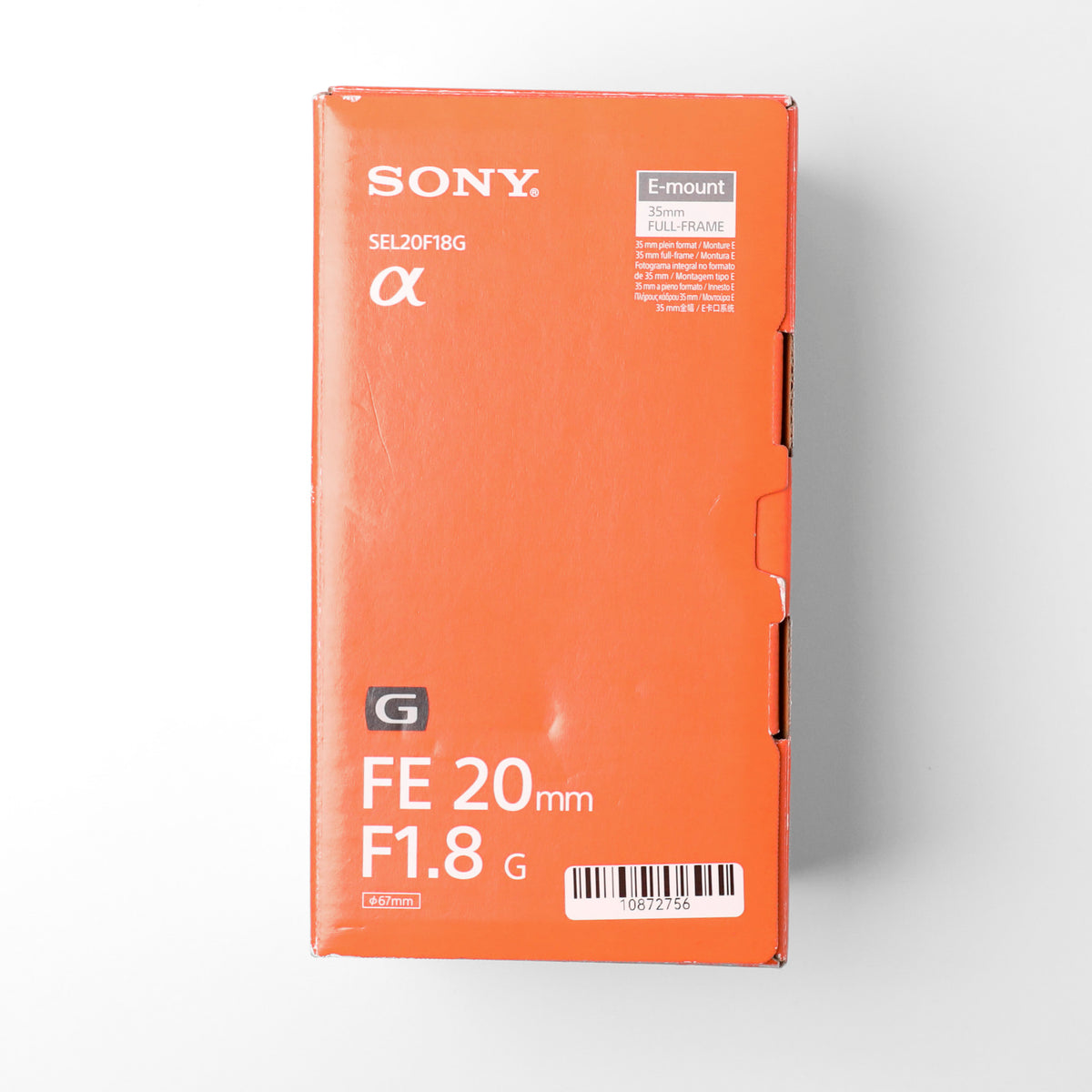 [Excellent+] - Sony FE 20mm F1.8 G