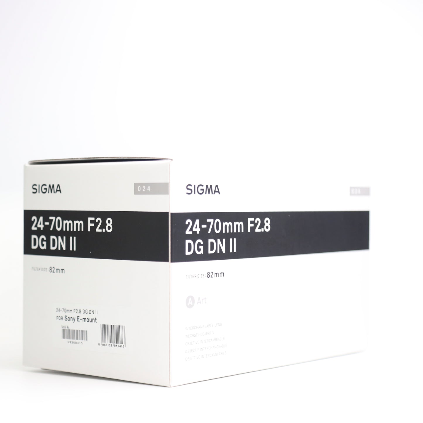 Sigma 24-70mm F2.8 DG DN II Art Lens E-Mount